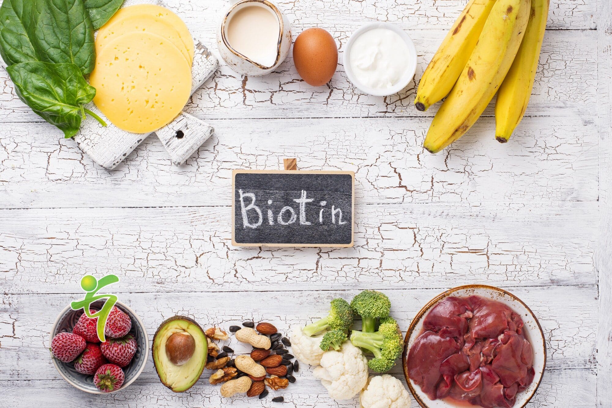 Natürliche Quellen für Vitamin B7-Biotin