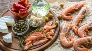 Zutaten für die mediterrane Ernährung