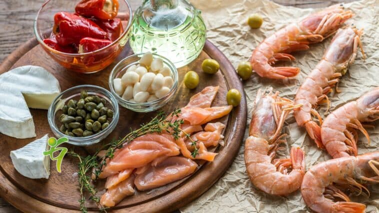Zutaten für die mediterrane Ernährung