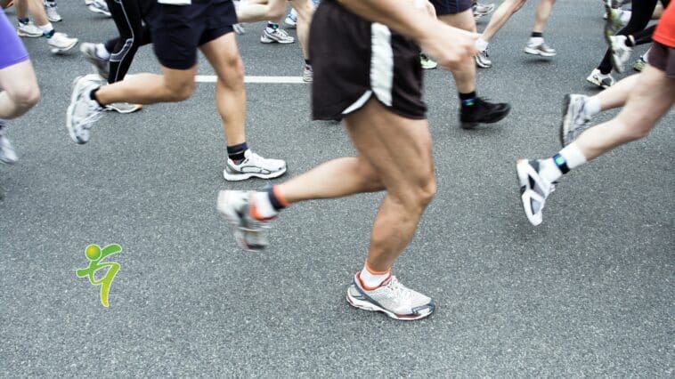 Marathon Läufer in London 2020