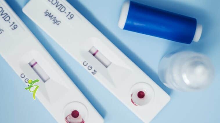 Zwei negative Coronavirus-Covid19-Bluttests