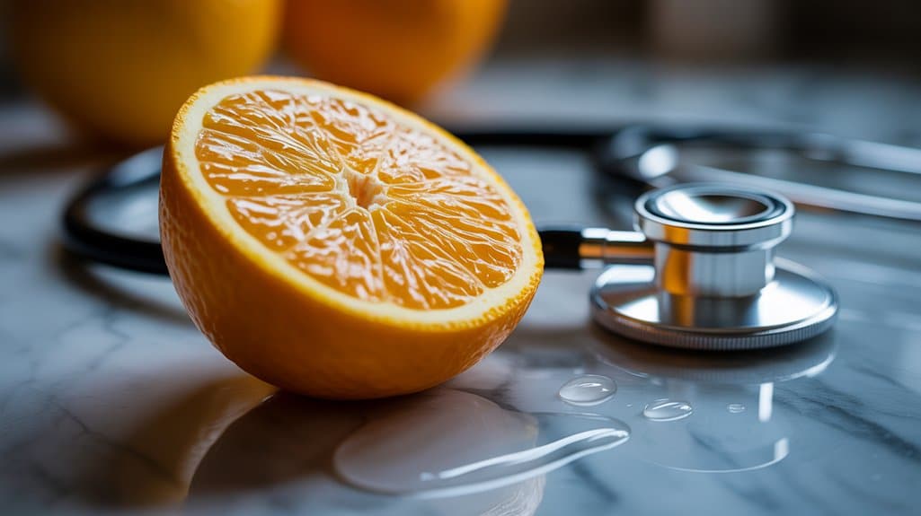 Orangen reduzieren das Risiko von Herzerkrankungen