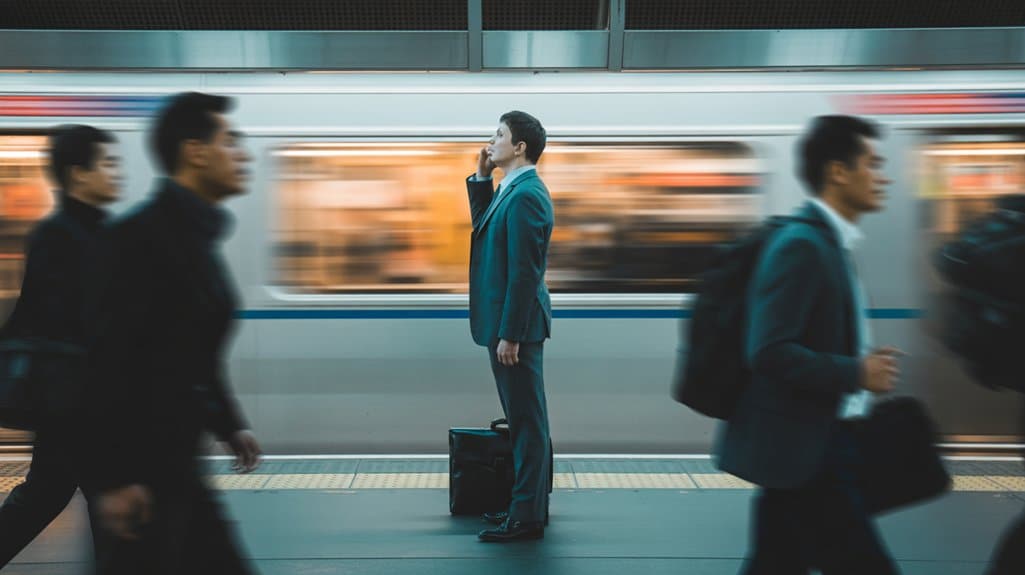 geschäftige Aktivität entbehrt des Zwecks