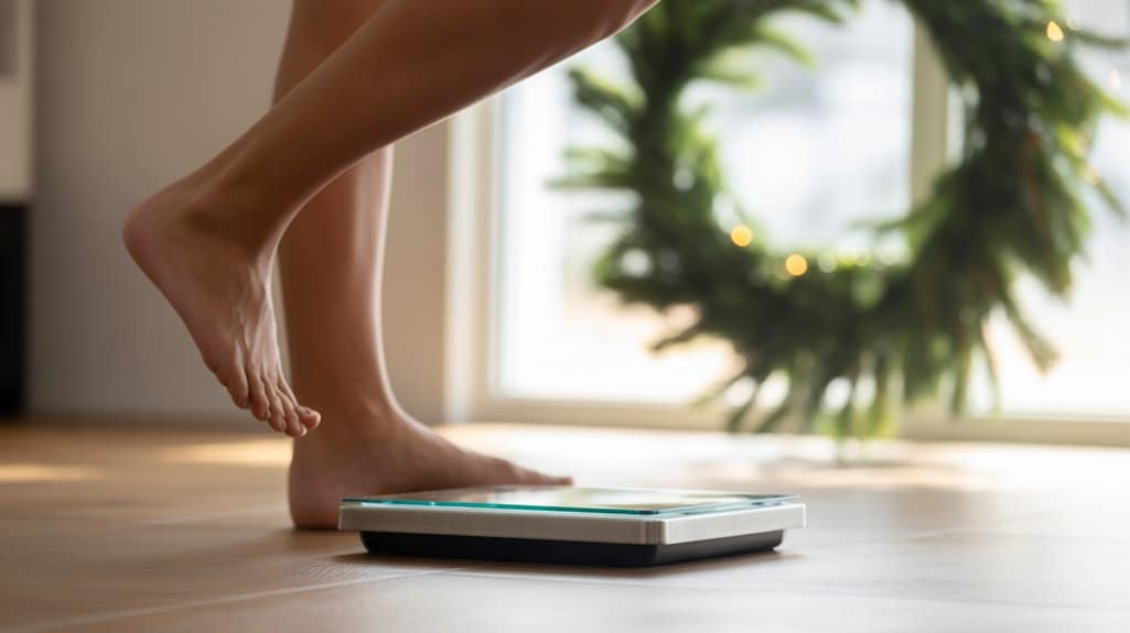 Bewusstsein für Gewichtszunahme in den Feiertagen