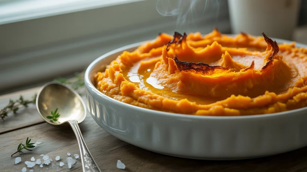 Köstlich knuspriges Süßkartoffelpüree-Rezept