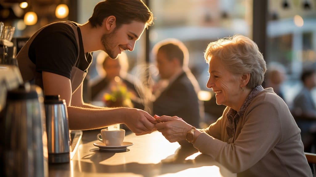 Kleine Taten schaffen Freundlichkeit