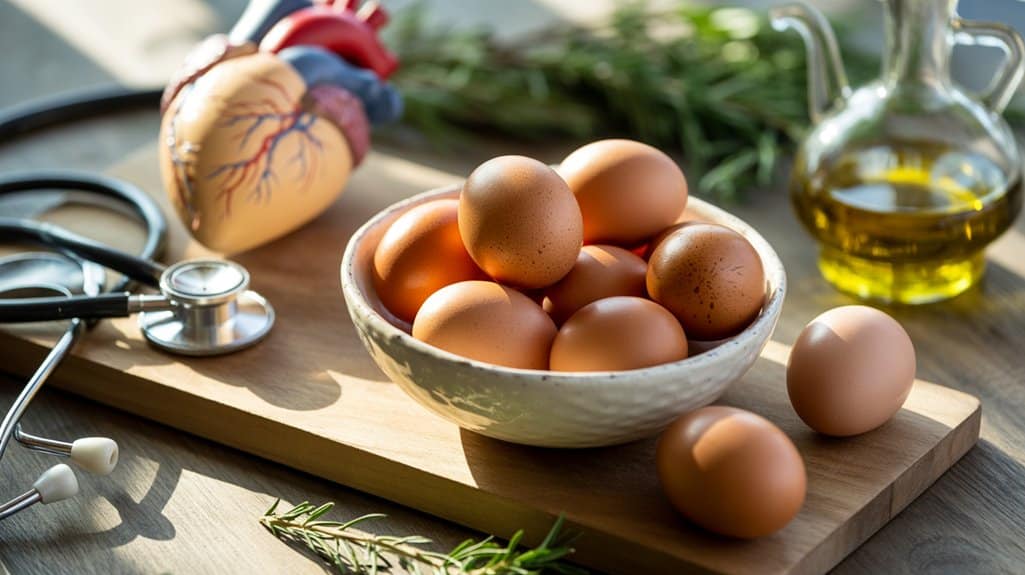 Eier sind im Allgemeinen sicher für das Herz