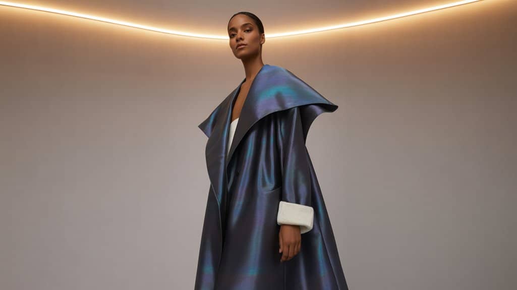 Sensationeller Mantel definiert Eleganz und Komfort neu