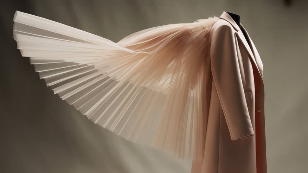 elegantes gefügeltes Tüll-Design