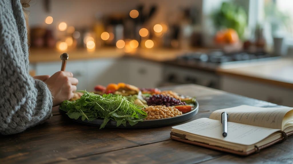 Konzentriere dich auf Vollwertkost