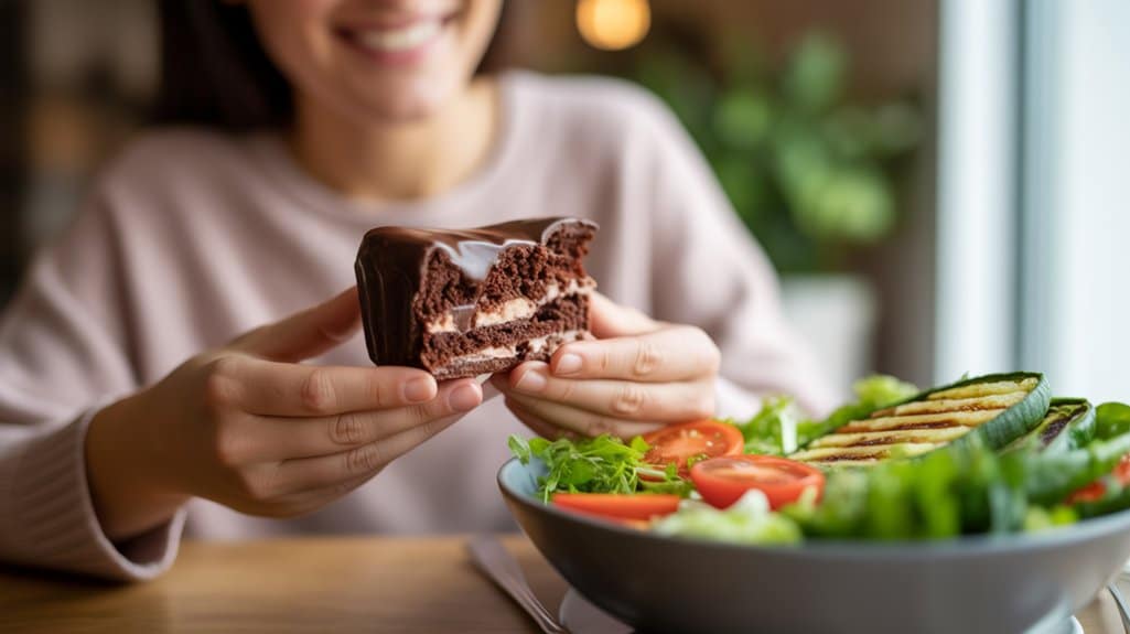 Ernährung meistern: Ausrutscher mit einer positiven Einstellung überwinden
