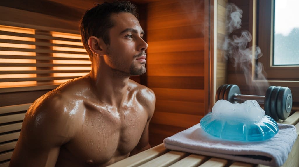 20 Minuten Infrarotsauna nach dem Training